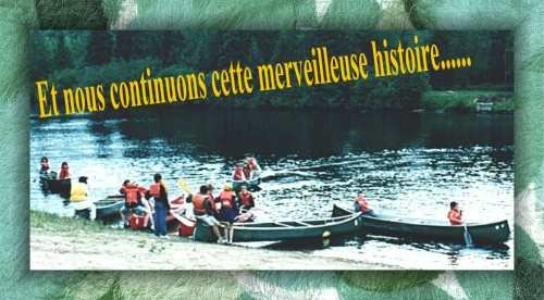 Et nous continuons cette belle histoire